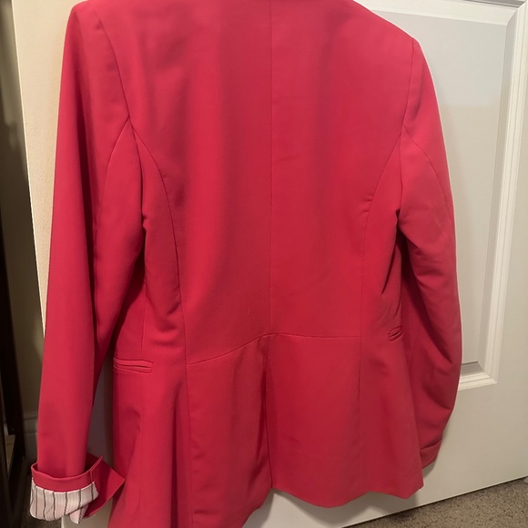 Women's Pink Forever 21 Blazer - Picture 5 of 5